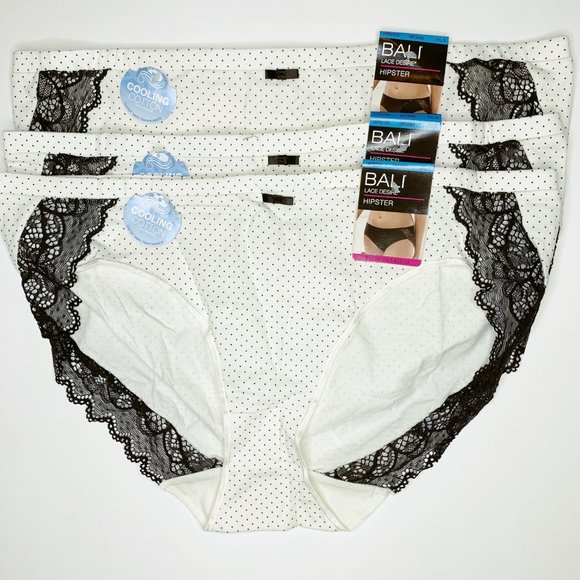 Bali Other - Bali Cotton Desire Hipster Lot of 3 Panties 2XL/9